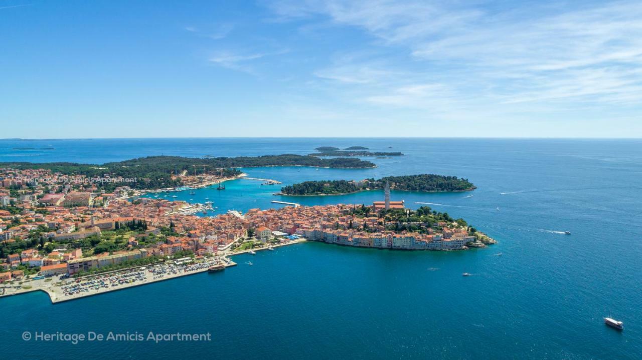 Heritage De Amicis Apartment Rovinj Kültér fotó